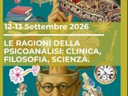 12-13 settembre: Convegno “Le ragioni della Psicoanalisi”